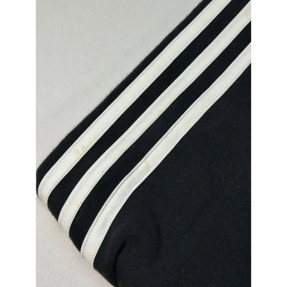 Adidas‎ Essentials Linear Pullover Hoodie Black White XL FL4889 Mens